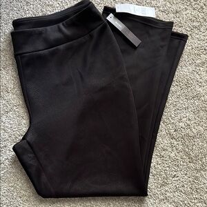 Dana Buchman Black Elastic Waist Pants, XL. NWT